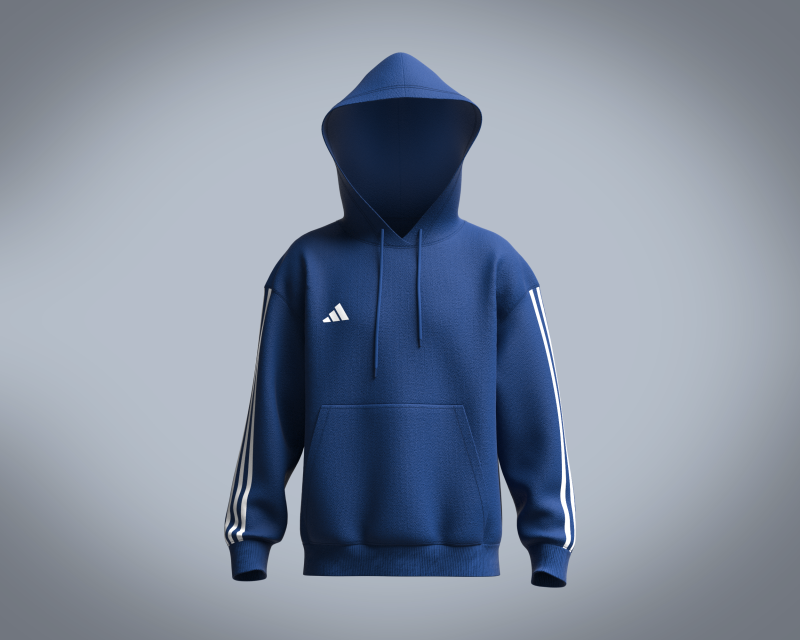 Adidas Tiro-23 League Sweat Hoodie 3D Модель .c4d .max .obj .3ds .fbx .stl .blend 