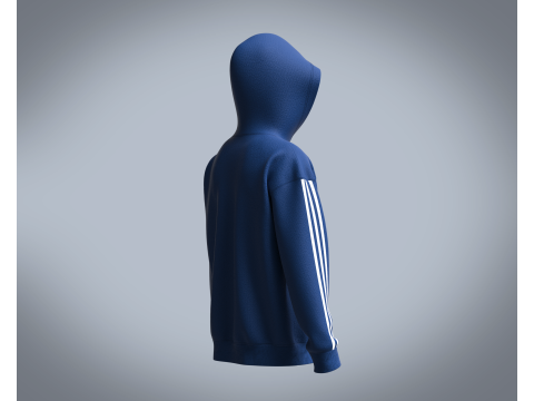 Adidas Tiro-23 League Sweat Hoodie 3D Модель