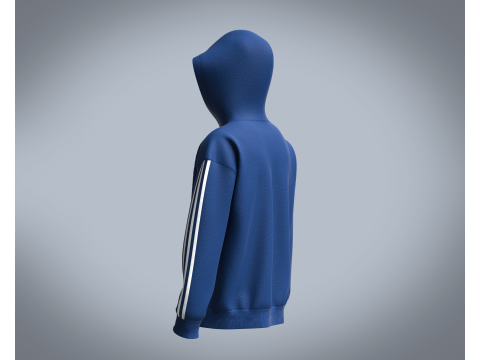 Adidas Tiro-23 League Sweat Hoodie 3D Модель