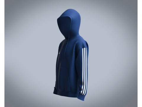 Adidas Tiro-23 League Sweat Hoodie 3D Модель