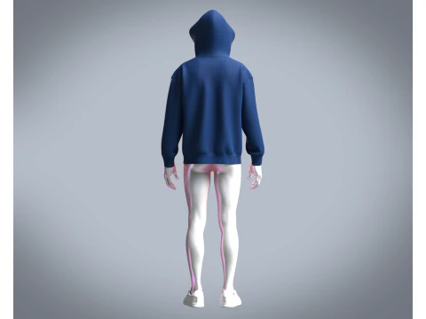 Adidas Tiro-23 League Sweat Hoodie 3D Model