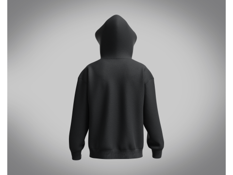 Adidas Trefoil Essentials Hoodie 3D Модель
