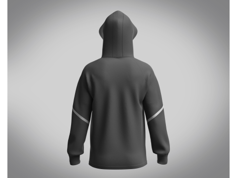 Adidas-Gameday Full Zip - Hoodie 3D Модель
