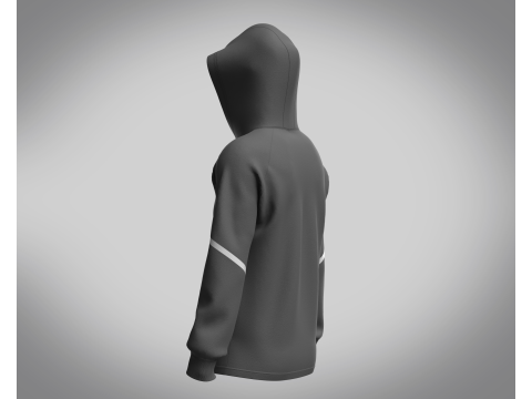 Adidas-Gameday Full Zip - Hoodie 3D Модель