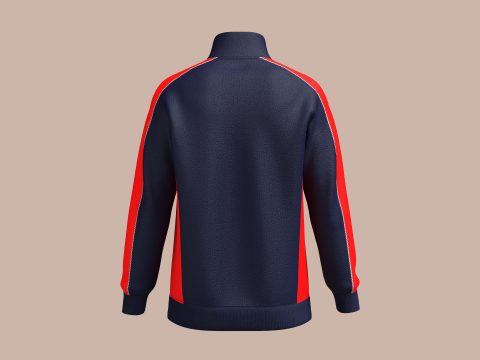 MEN TWO TONE JACKET Modelo 3D