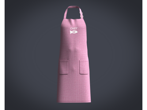 Apron Chef - V4 3D Model