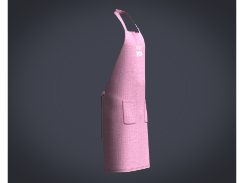 Apron Chef - V4 3D 模型