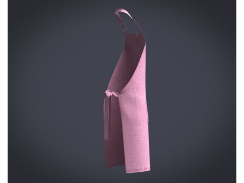 Apron Chef - V4 3D 模型