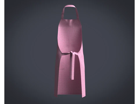 Apron Chef - V4 3D Model