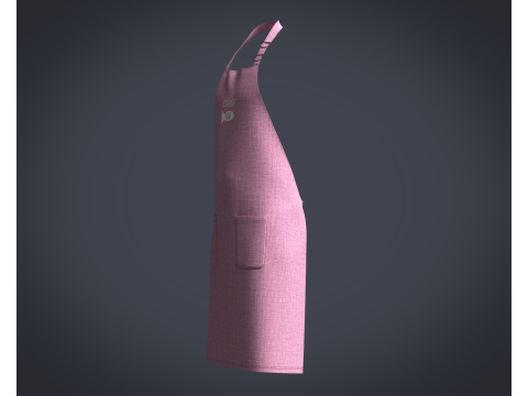 Apron Chef - V4 3D 模型
