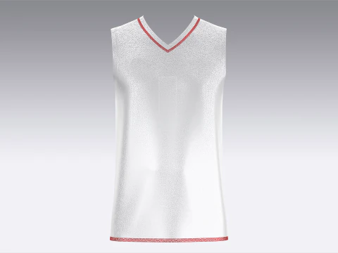 Basketball Jersey Player 03 3D Model