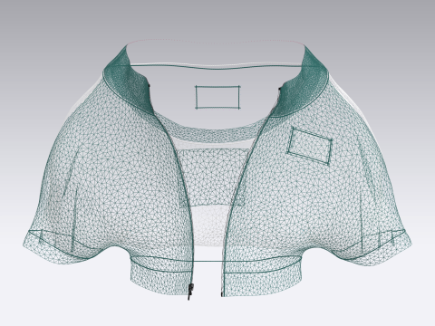 Bulldog - Squid Game Players Uniform 456 Modelo 3D
