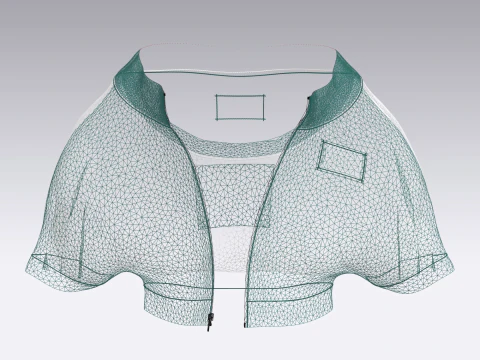 Bulldog - Squid Game Players Uniform 456 3D Model