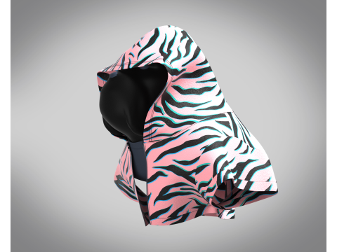 Dog Hoodie With Tshirt Modèle 3D