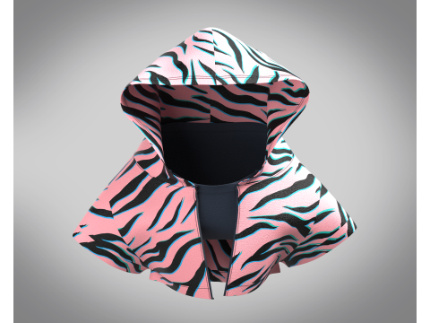 Dog Hoodie With Tshirt Modèle 3D