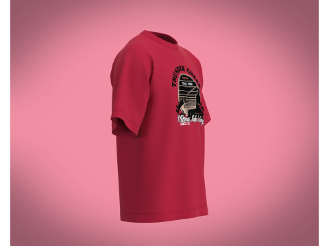 T-Shirt THUNDER GREEK Modello 3D