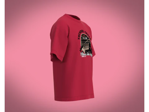 T-Shirt THUNDER GREEK 3D Model