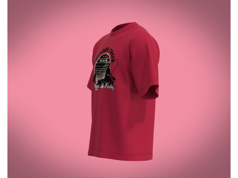 T-Shirt THUNDER GREEK Modello 3D