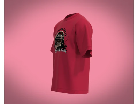 T-Shirt THUNDER GREEK 3D Model