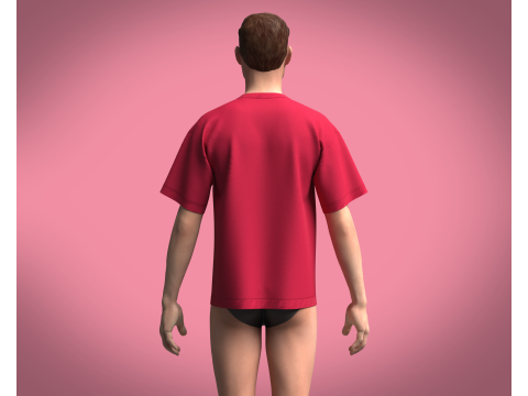 T-Shirt THUNDER GREEK Modello 3D
