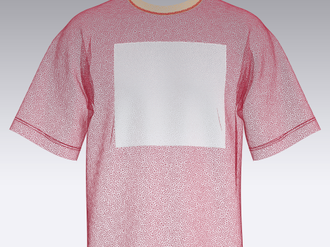 T-Shirt THUNDER GREEK Modello 3D