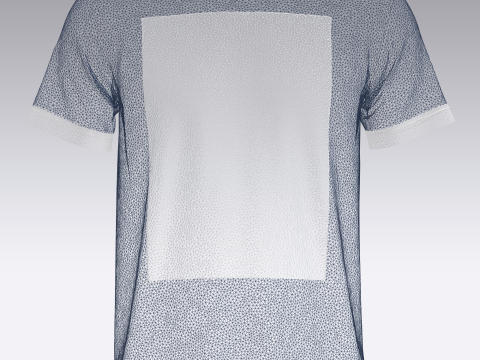 T-Shirt - USA Modello 3D