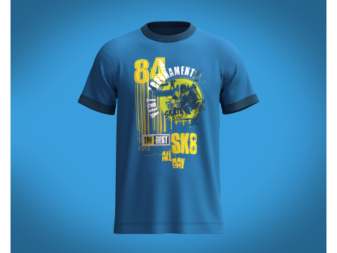 T-Shirt THE BEST 3D 모델
