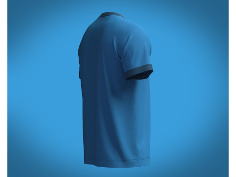 T-Shirt THE BEST Modello 3D