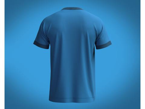T-Shirt THE BEST Modello 3D