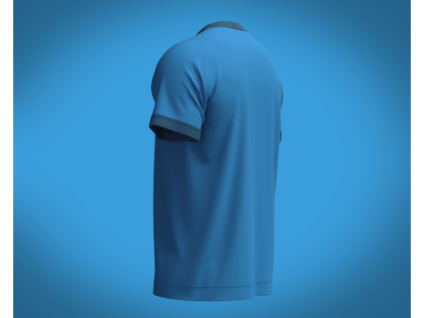 T-Shirt THE BEST Modello 3D