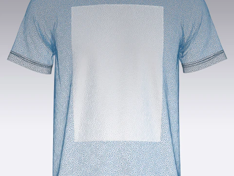 T-Shirt THE BEST 3D Model