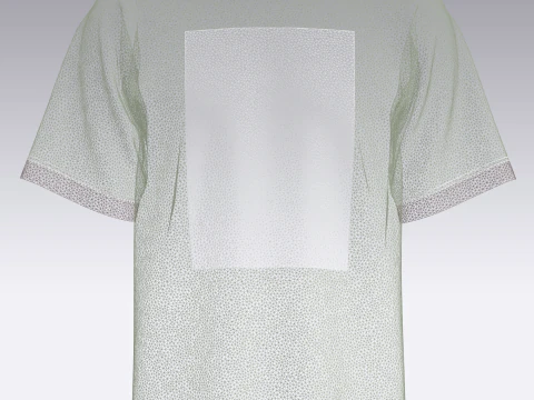 Tshirt - Jump 3D Model