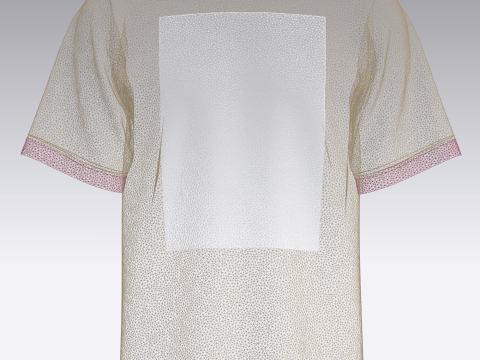 Tshirt - Gypsy Rose Modello 3D