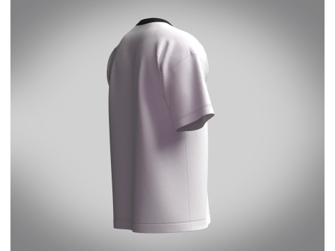 Tshirt - Late Night 3D Модель