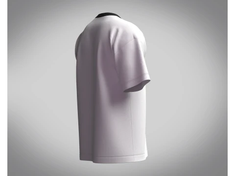 Tshirt - Late Night 3D Model