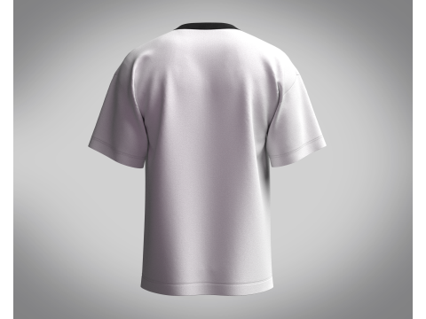 Tshirt - Late Night 3D Модель