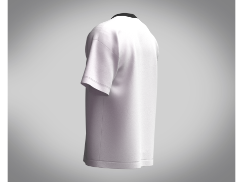 Tshirt - Late Night 3D Модель