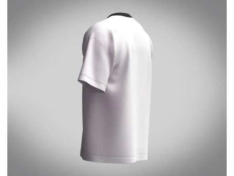 Tshirt - Late Night 3D Model