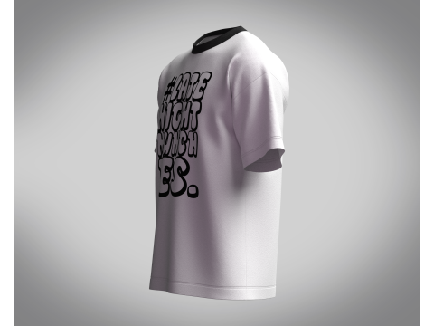 Tshirt - Late Night 3D Модель