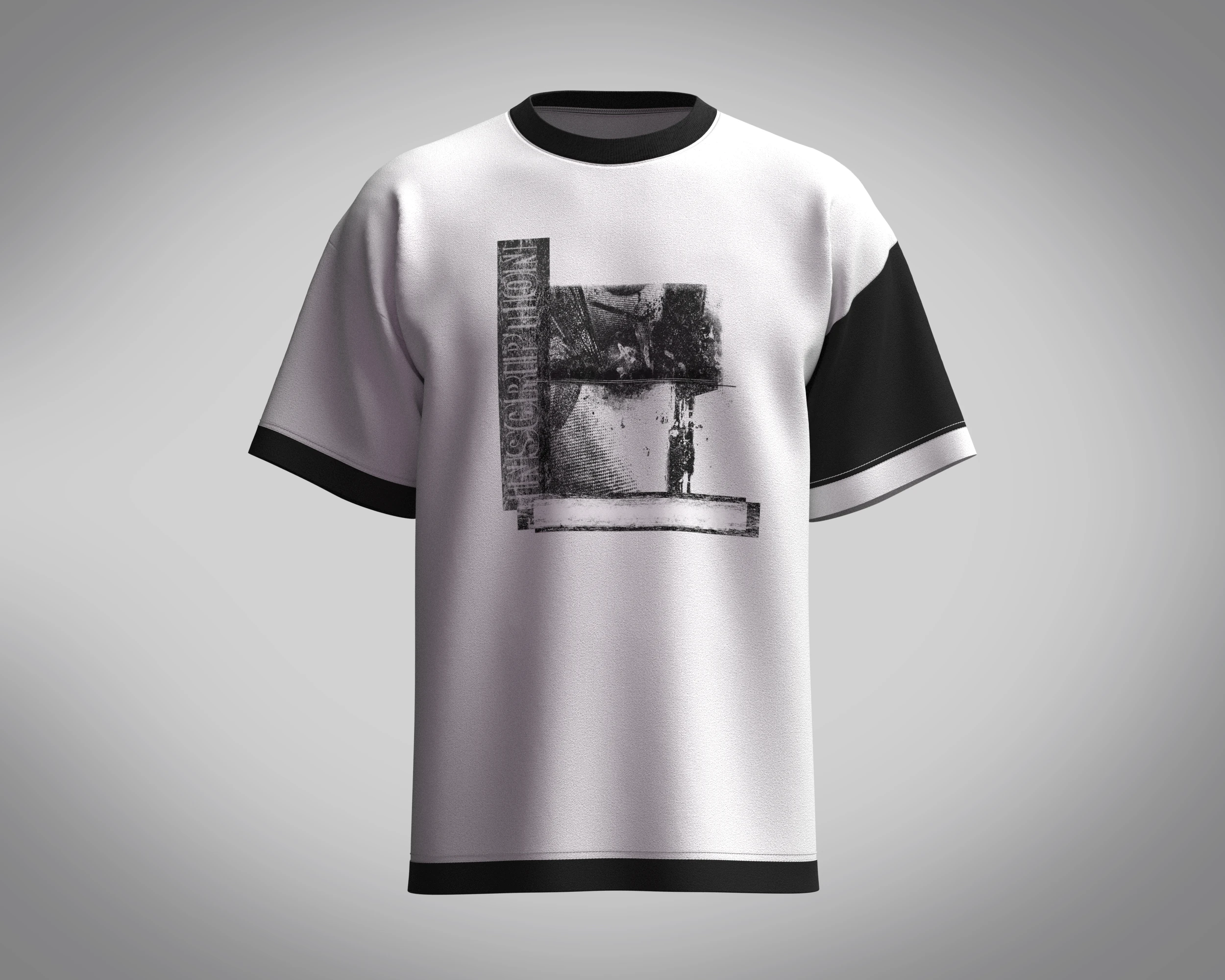 Tshirt - Print 3D Model .c4d .max .obj .3ds .fbx .stl .blend