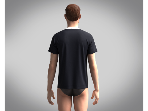 T-Shirt - The 1975 Model 3D