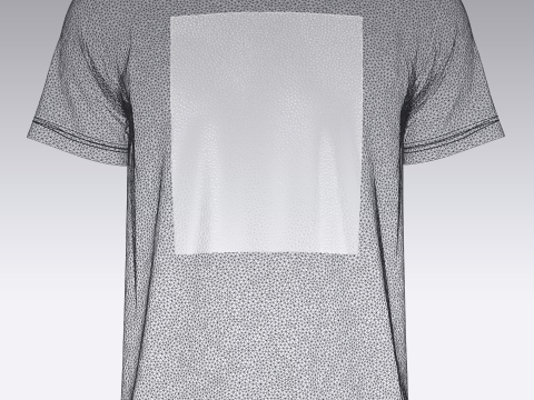 T-Shirt - The 1975 Model 3D