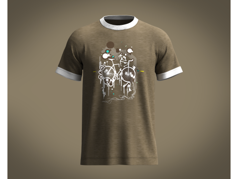 Tshirt - Printed V2 Modèle 3D