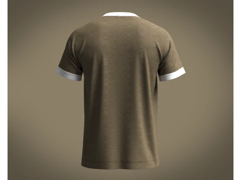Tshirt - Printed V2 3D Model