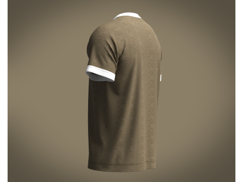 Tshirt - Printed V2 Modello 3D