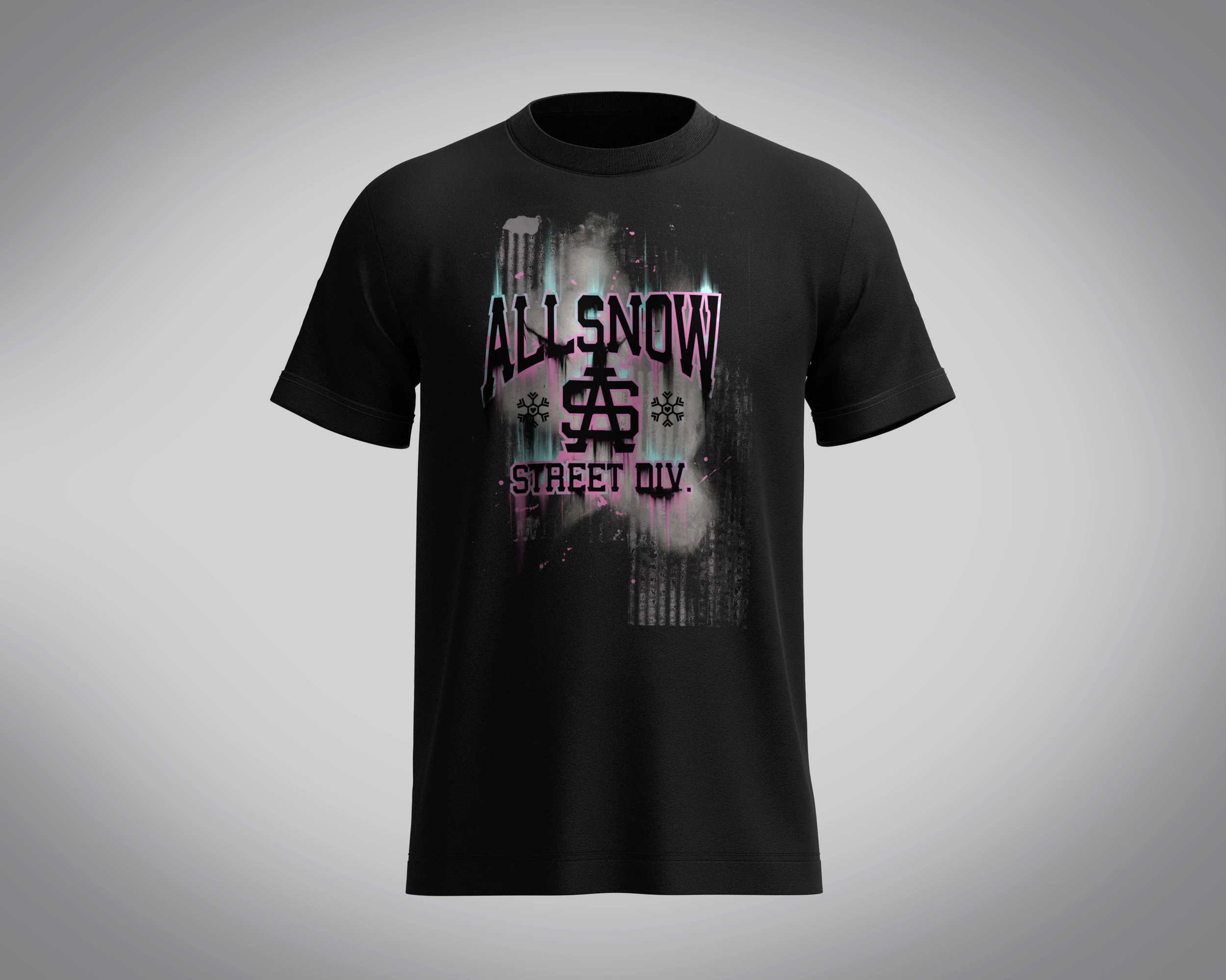 Tshirt - ALLSNOW 3D Model .c4d .max .obj .3ds .fbx .stl .blend 