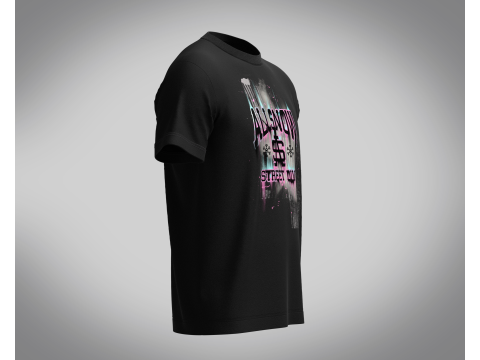 Tshirt - ALLSNOW Modèle 3D