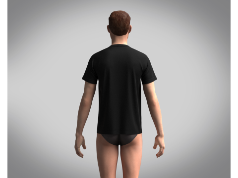 Tshirt - ALLSNOW Modèle 3D