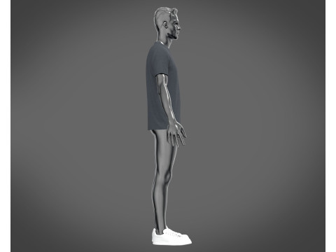 T-Shirt 6 Styles Pack Modelo 3D
