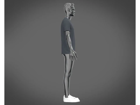 T-Shirt 6 Styles Pack 3D Model